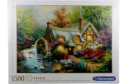 Ländliche Zuflucht Country Retreat 1500 Teile 84x59cm Puzzle Clementoni 31812
