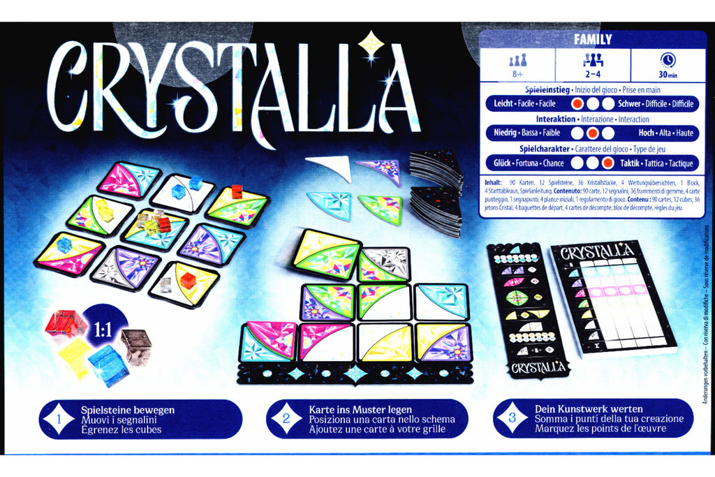 Crystalla von Schmidt Spiele ab 8 Jahre 2-4 Spieler 49471