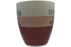 Jumbo Tasse XXL 970 ml "Du bist mein Lieblingsmensch" weiß/altrosa/brombeere