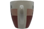 Jumbo Tasse XXL 970 ml "Du bist mein Lieblingsmensch" weiß/altrosa/brombeere
