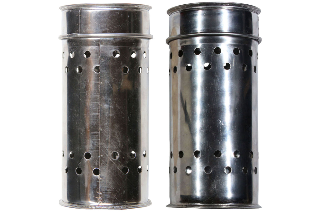 Stainless steel sulfur box with 10 sulfur strips