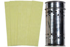 Stainless steel sulfur box with 10 sulfur strips