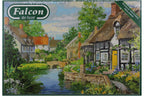 Jumbo Falcon de Luxe 11289 Riverside Cottages 2x500 Teile Puzzle