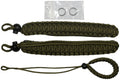Handschlaufe passend für DSLR Kamera einstellbar geflochten olivgrün 30 mm breit