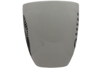 Jumbo Tasse XXL 880 ml Vogel mit Zipfelmütze in Kaffeetasse "Der frühe Vogel kann mich mal"