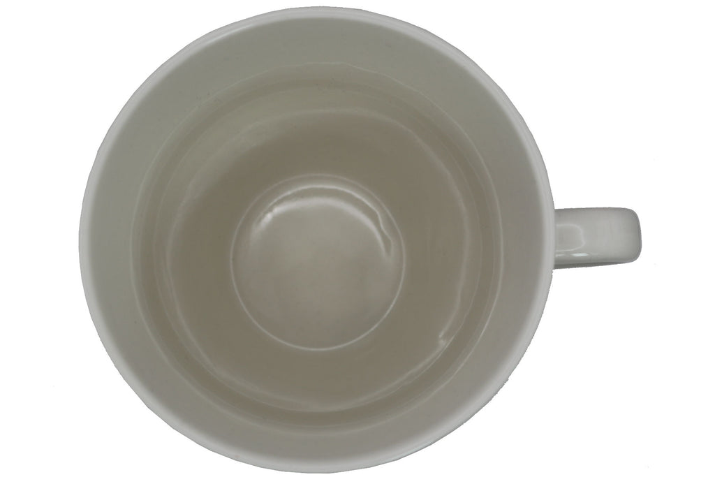Jumbo Tasse XXL 880 ml Vogel mit Zipfelmütze in Kaffeetasse "Der frühe Vogel kann mich mal"