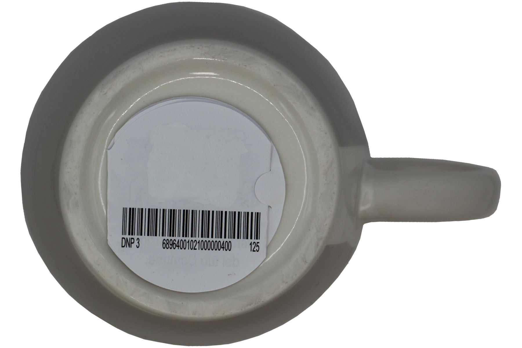 Jumbo Tasse 3XL 970 ml mit Schriftzug "Kaffee Liebe" weiß/grau