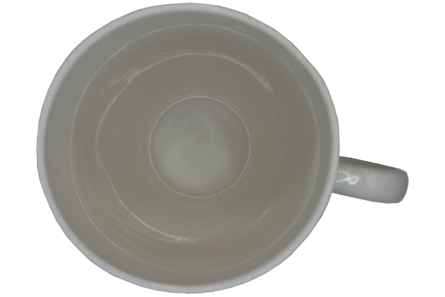 Jumbo Tasse 3XL 970 ml mit Schriftzug "Kaffee Liebe" weiß/grau