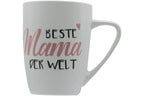 Jumbo Tasse XXL 380 ml mit Schriftzug "Beste Mama der Welt" auf 2 Seiten