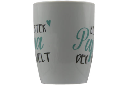 Jumbo Tasse XXL 380 ml mit Schriftzug "Beste Mama der Welt" oder "Bester Papa der Welt"