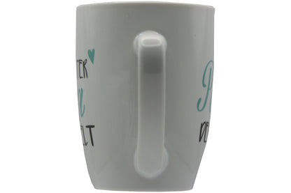 Jumbo Tasse XXL 380 ml mit Schriftzug "Beste Mama der Welt" oder "Bester Papa der Welt"