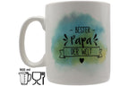 Jumbo Tasse 3XL 900 ml mit Schriftzug "Beste Papa der Welt"