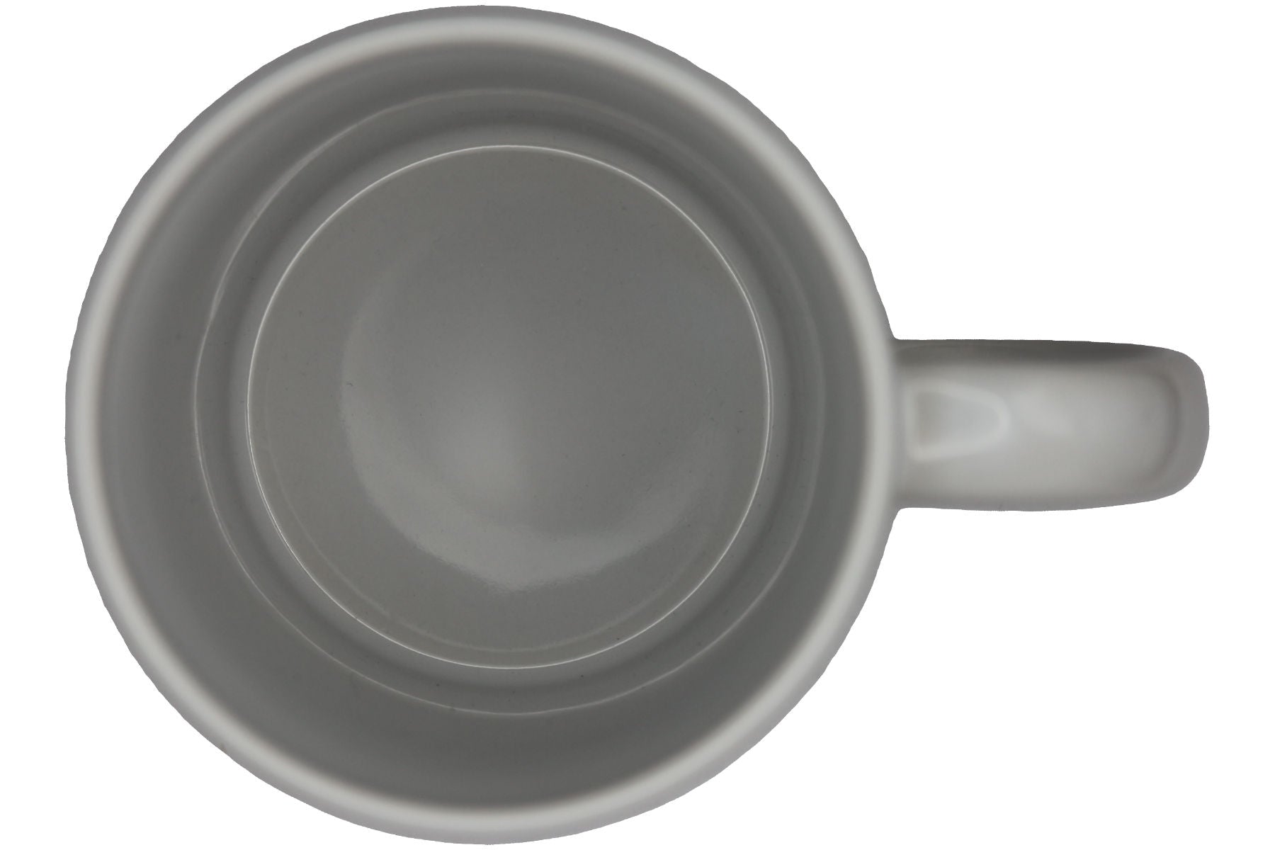 Jumbo Tasse XXL 330 ml sitzender Hund mit Tasse und Schriftzug "zu früh .... zu kalt .... zu Montag!"