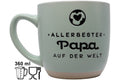 Jumbo Tasse XL 360 ml mit Schriftzug "Allerbester Papa auf der Welt"