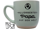 Jumbo Tasse XL 360 ml mit Schriftzug "Allerbester Papa auf der Welt"