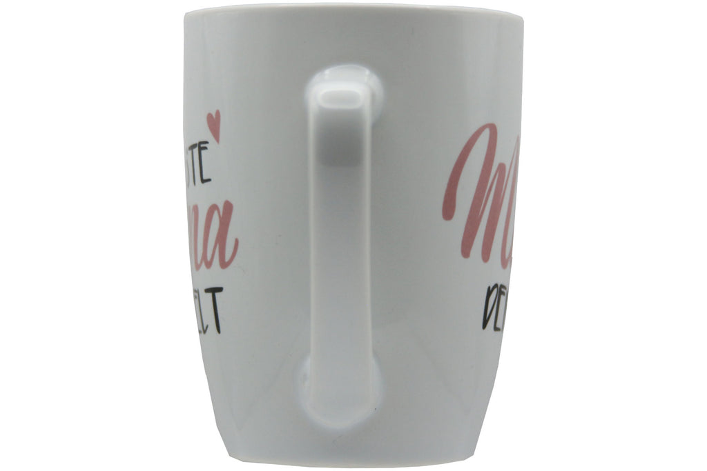 Jumbo Tasse XXL 350 ml mit Schriftzug "Beste Mama der Welt" auf 2 Seiten