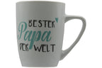 Jumbo Tasse XXL 350 ml 2er-Set mit Schriftzug "Beste Mama der Welt" bzw. "Bester Papa der Welt"
