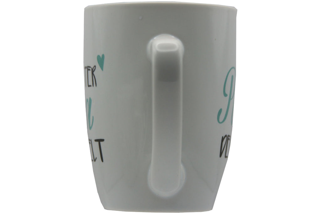 Jumbo Tasse XXL 350 ml 2er-Set mit Schriftzug "Beste Mama der Welt" bzw. "Bester Papa der Welt"