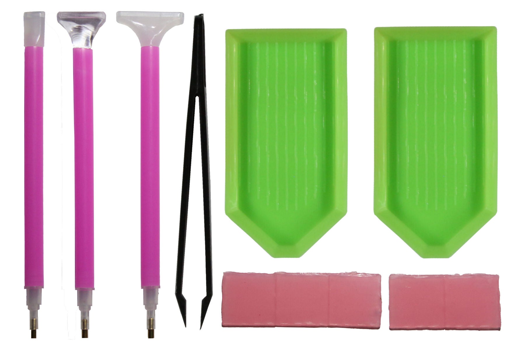 3 Katzen in Pfütze zu 3 Raubtiere Diamond Painting  26 Farben 30x40 cm  LC6343