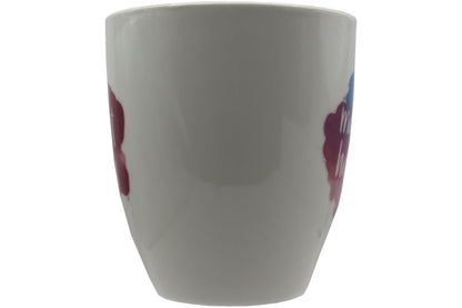 Jumbo Tasse XXL 550 ml Wolkenbild mit Schriftzug "make it happen"