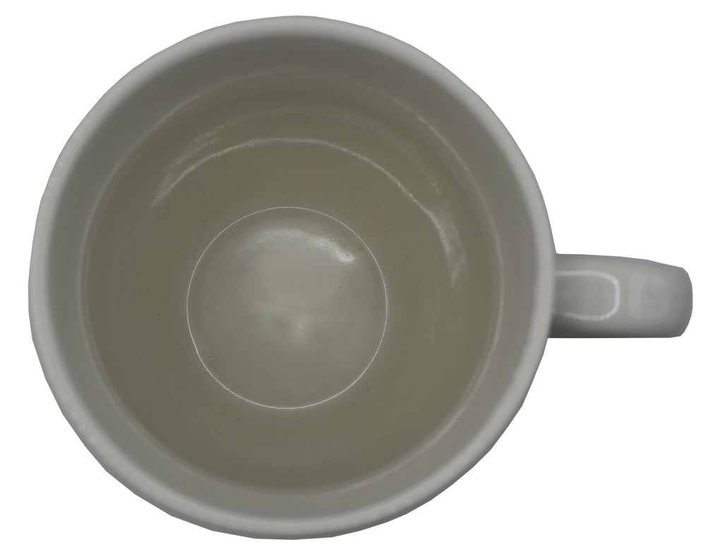 Jumbo Tasse XXL 550 ml Wolkenbild mit Schriftzug "make it happen"