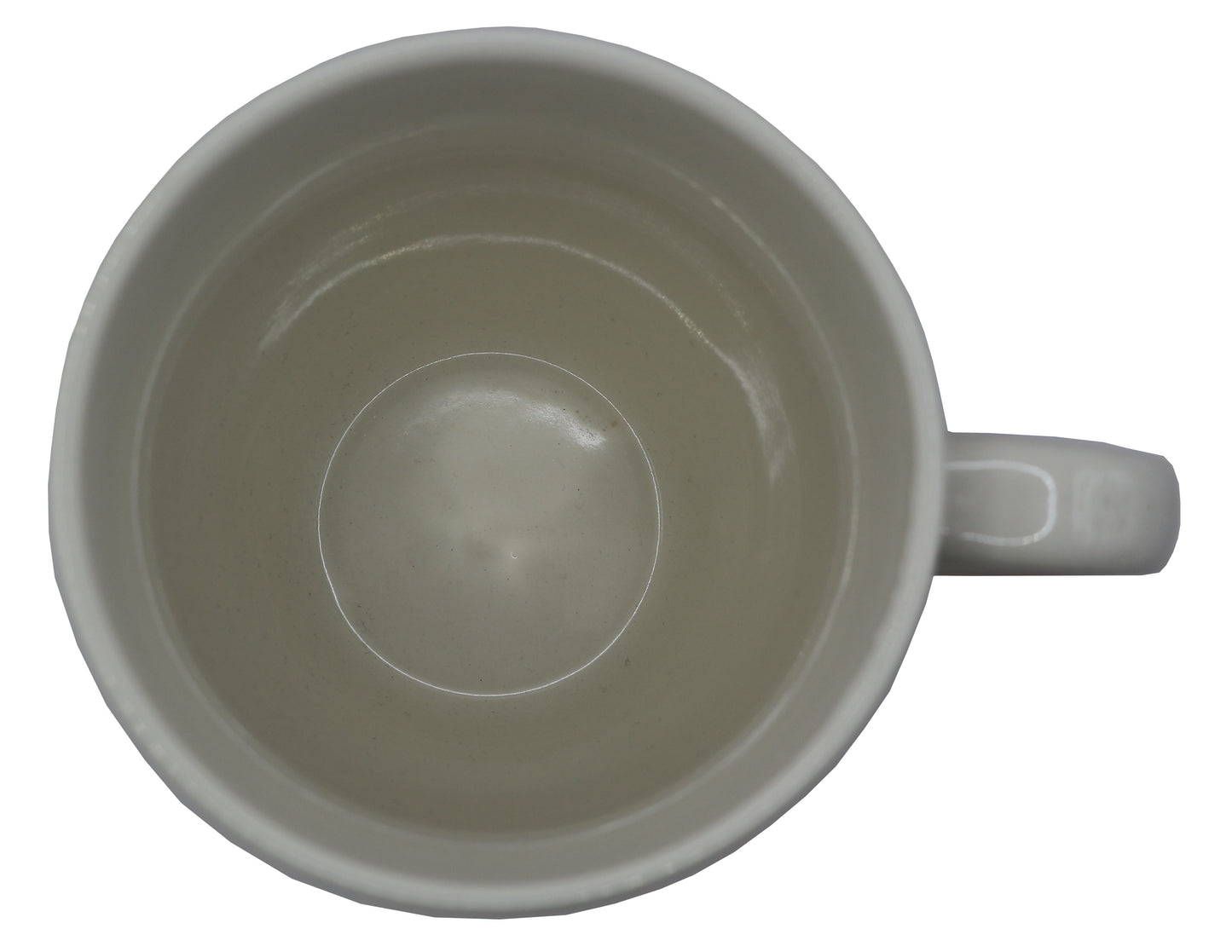 Jumbo Tasse XXL 550 ml Wolkenbild mit Schriftzug "make it happen"