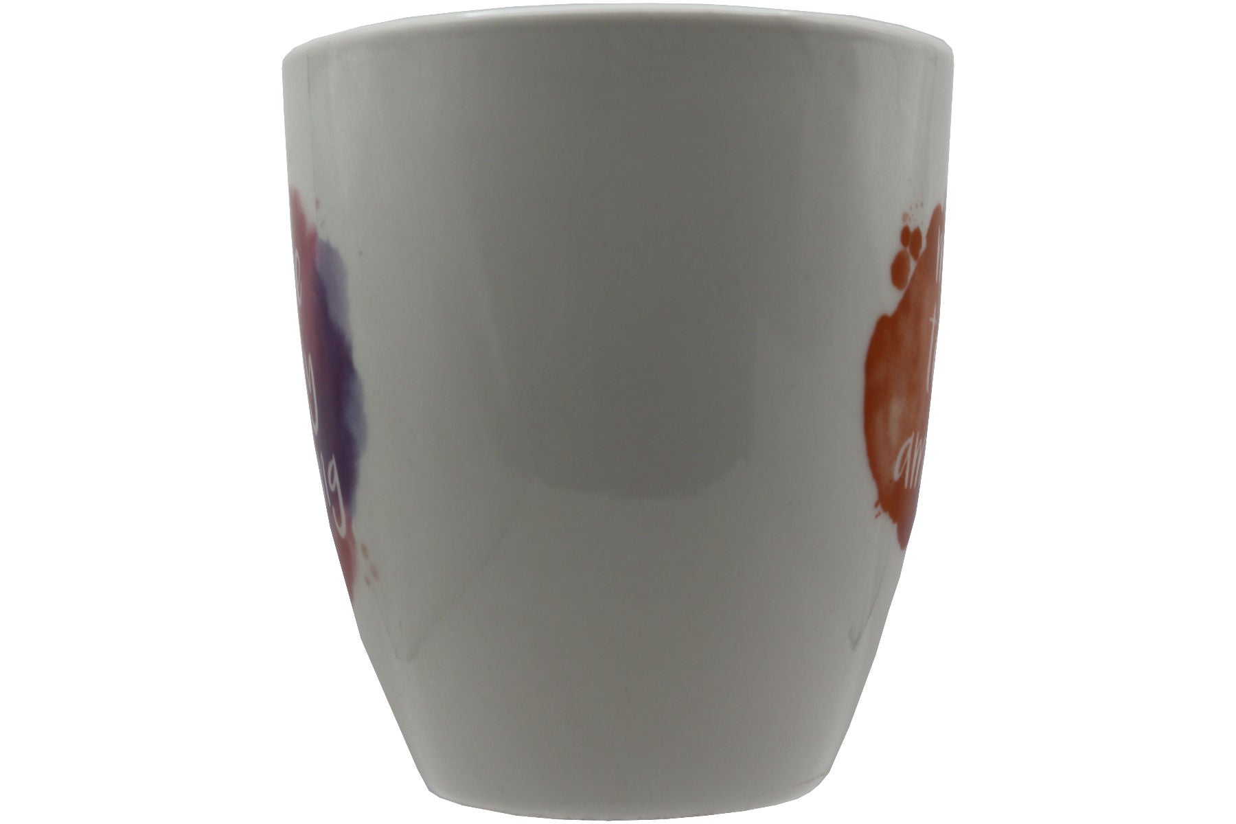 Jumbo Tasse XXL 550 ml Wolkenbild mit Schriftzug "make today amazing"