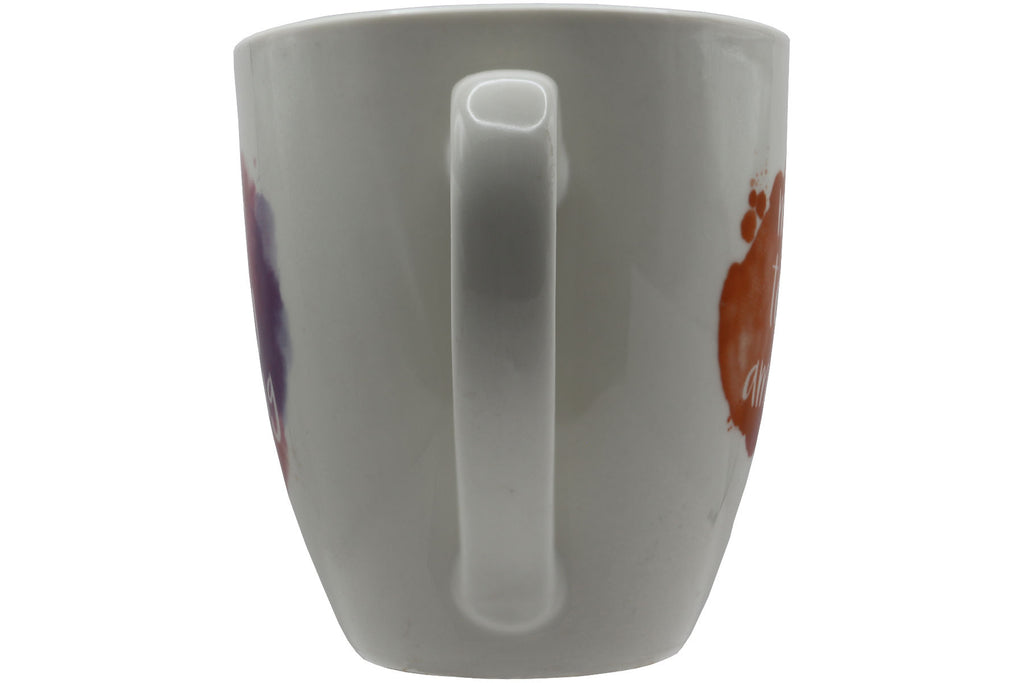 Jumbo Tasse XXL 550 ml Wolkenbild mit Schriftzug "make today amazing"