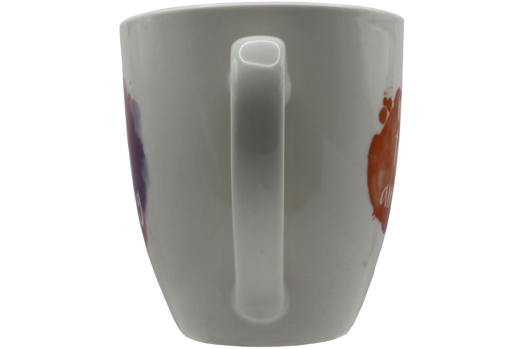 Jumbo Tasse XXL 550 ml Wolkenbild mit Schriftzug "make today amazing"