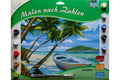 Palmenstrand mit Boot Mammut 109104 ab 8 Jahre 40 x 30 cm