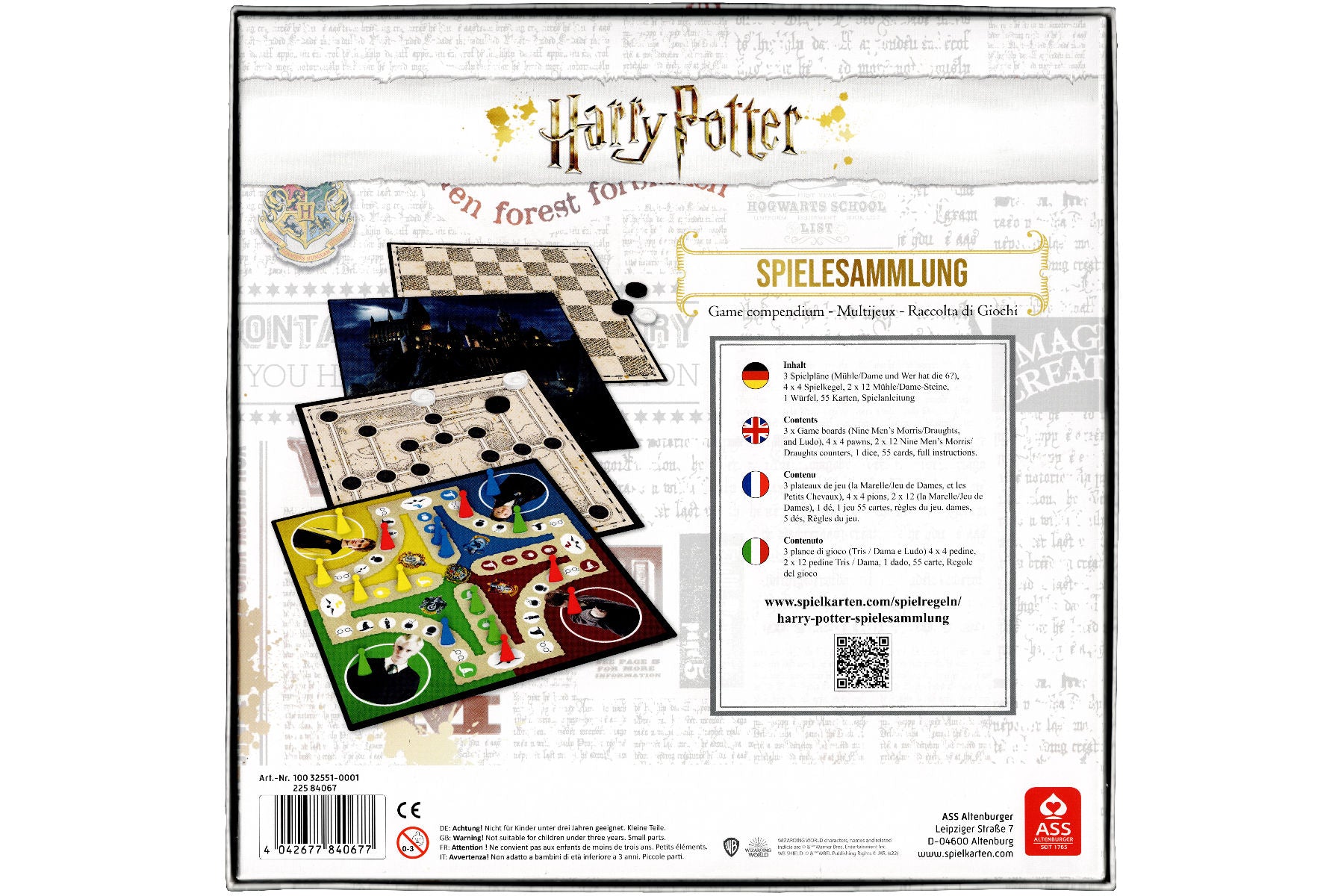 ASS Altenburger Harry Potter Spielesammlung ab 2 Spiele und ab 5 Jahre