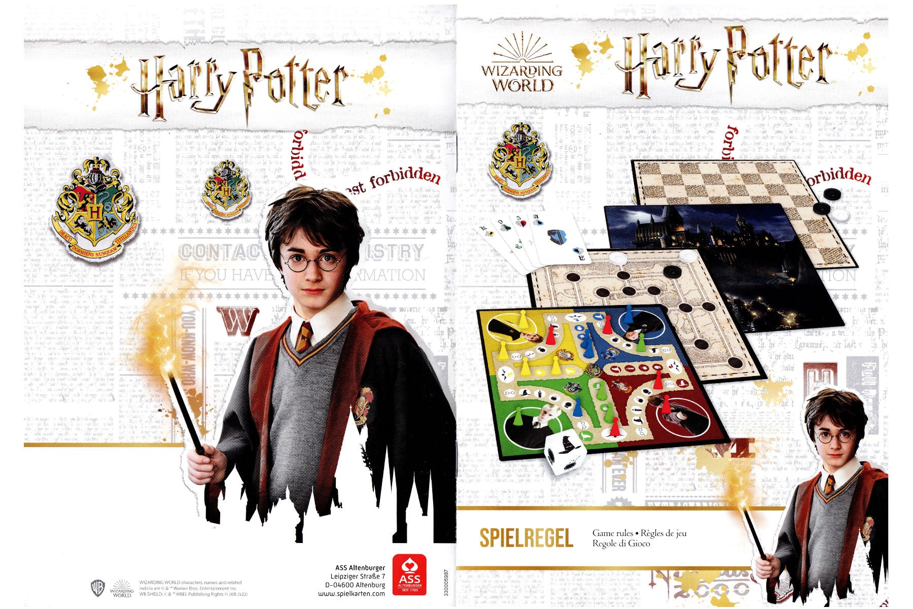 ASS Altenburger Harry Potter Spielesammlung ab 2 Spiele und ab 5 Jahre