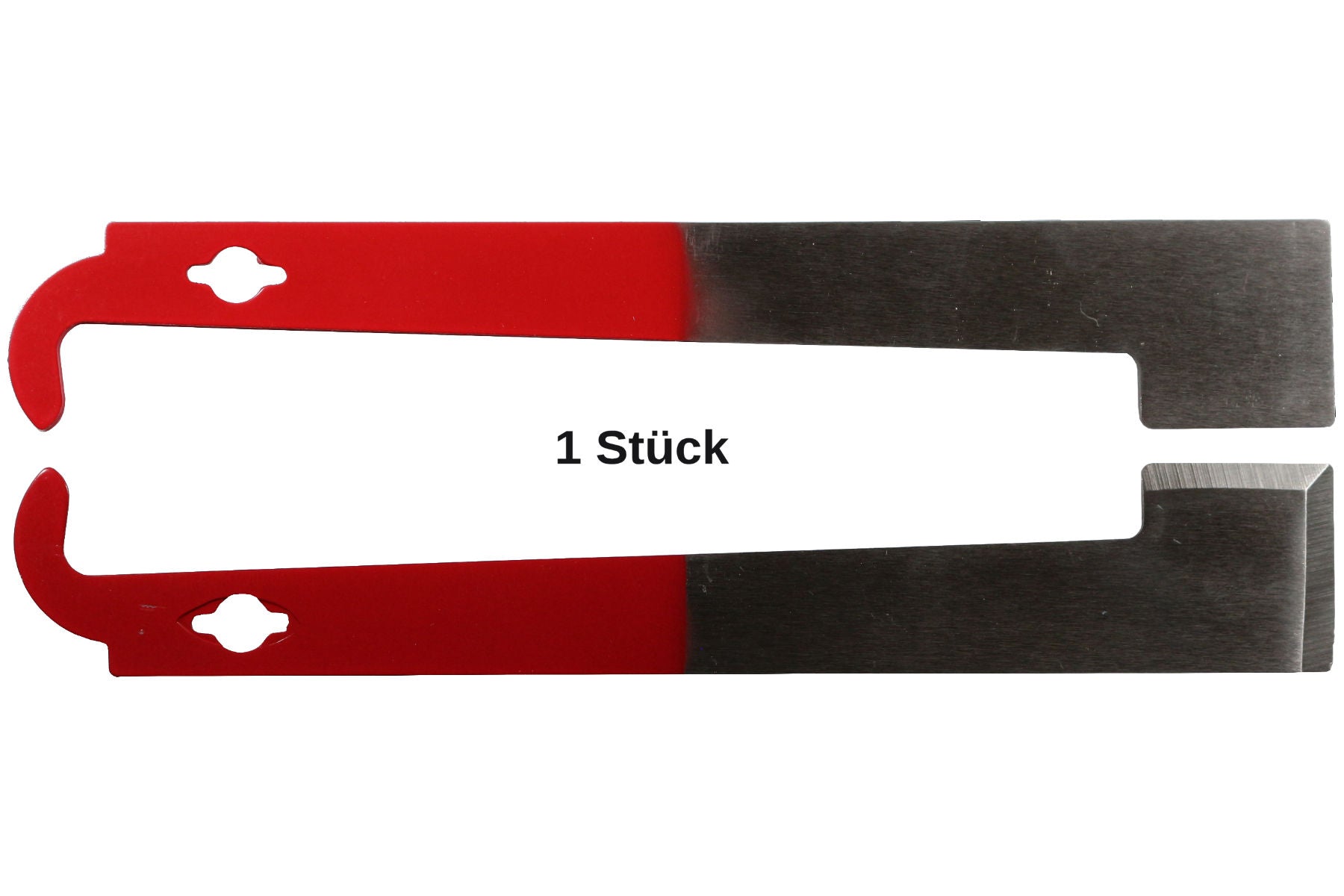 Stockmeißel gerade teilweise rot lackiert Ausführung 2