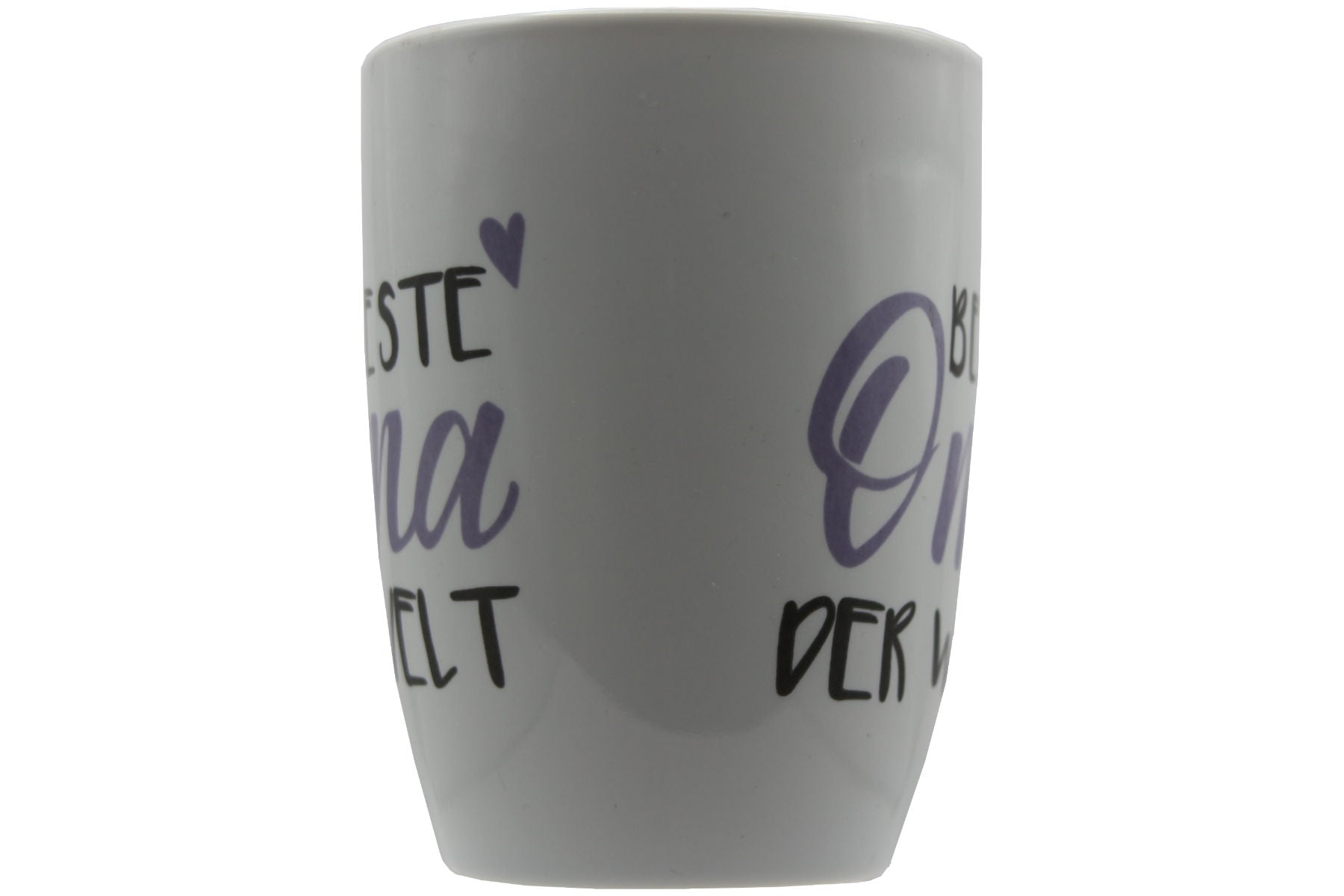 Jumbo Tasse XXL 380 ml 2er-Set mit Schriftzug "Beste Oma der Welt" bzw. "Bester Opa der Welt"