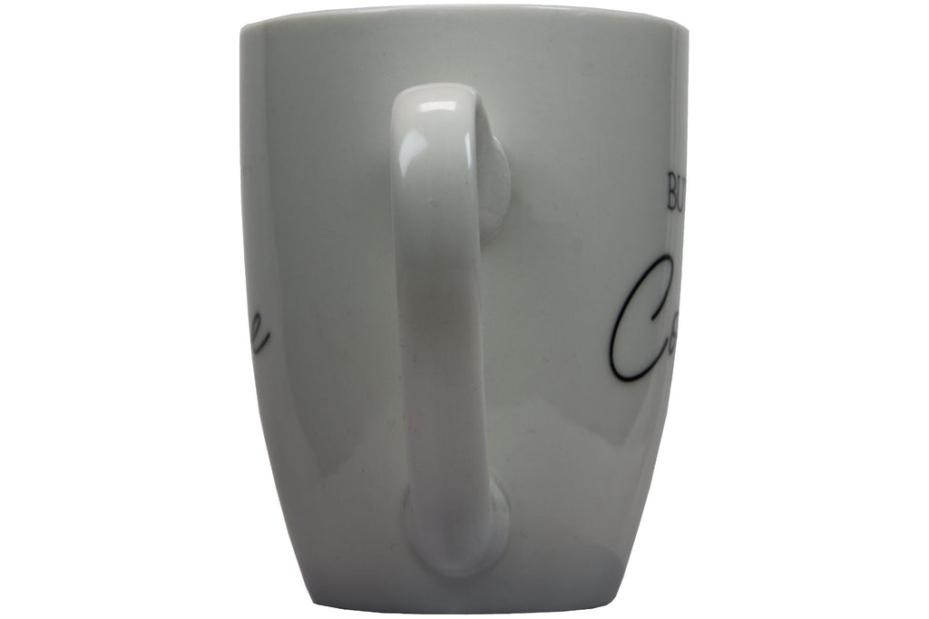Jumbo Tasse XXL 300 ml mit Schriftzug "But First Coffee"