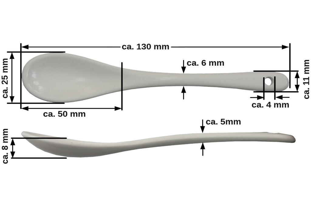 Jumbo Tasse XXL 300 ml weiß mit Schriftzug "With love" in Geschenkbox