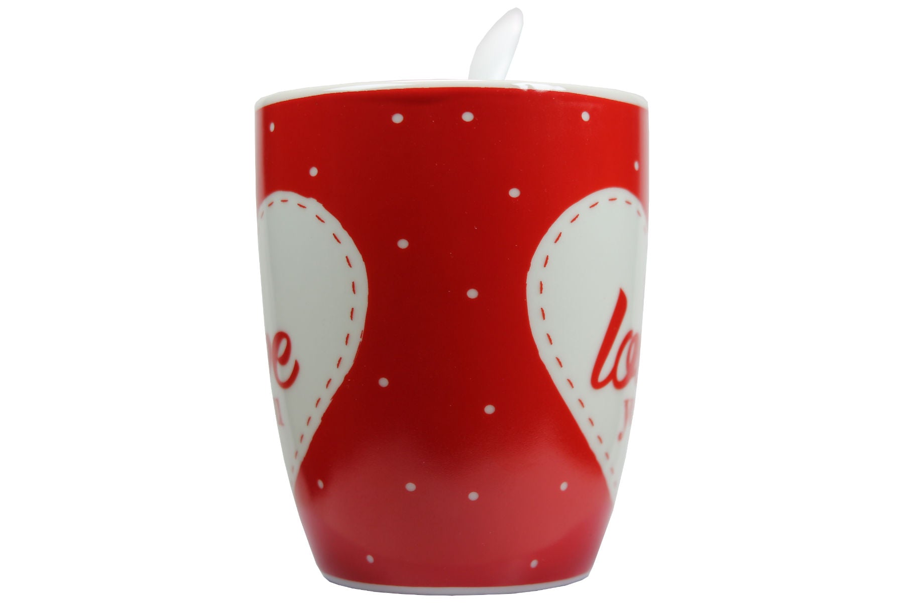 Jumbo Tasse XXL 300 ml mit Schriftzug "I love You" in Geschenkbox