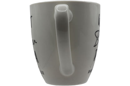 Jumbo Tasse XXL 550 ml mit Schriftzug "WELT Bester PAPA - DANKE FÜR ALLES"