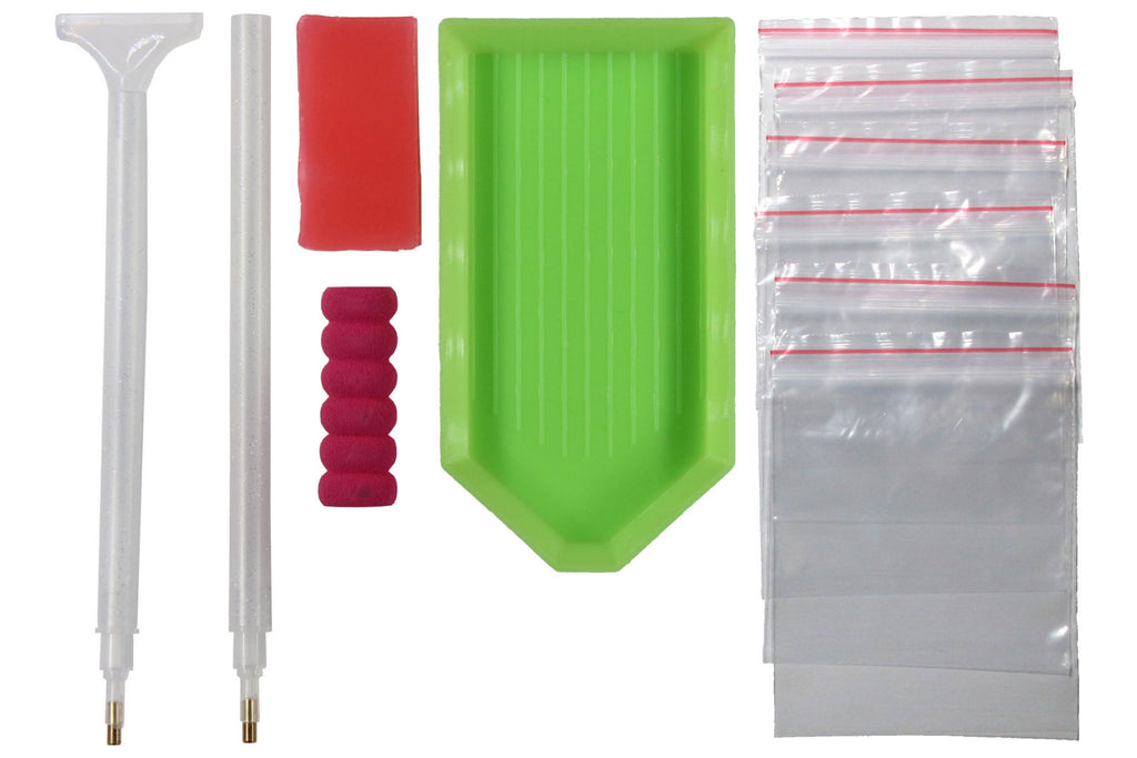 2 Pferdeköpfe von braunen Pferde Diamond Painting 20 Farben 40x30cm WX849