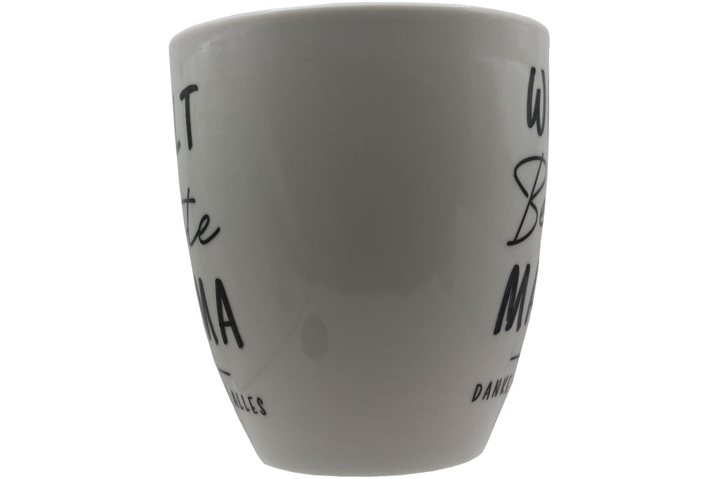 Jumbo Tasse XXL 550 ml mit Schriftzug "WELT Beste MAMA - DANKE FÜR ALLES"