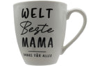 Jumbo Tasse XXL 550 ml mit Schriftzug "WELT Beste MAMA - DANKE FÜR ALLES"