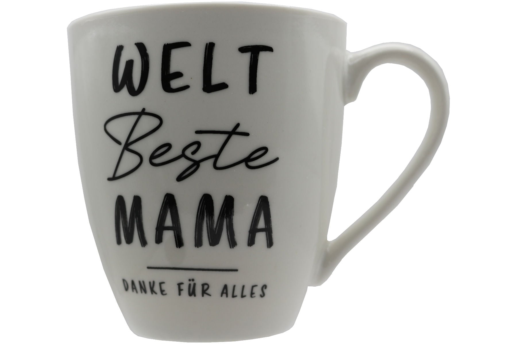 Jumbo Tasse XXL 550 ml  2er-Set mit Schriftzug "WELT Beste MAMA/WELT Bester PAPA - DANKE FÜR ALLES"