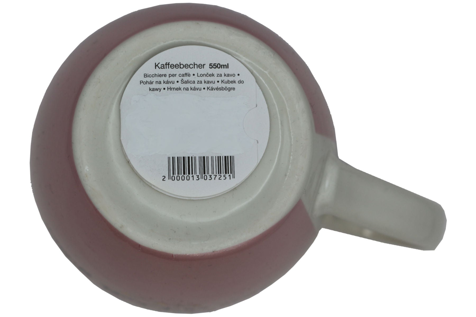 Jumbo Tasse XXL 550 ml "Wie schön, dass es Dich gibt!"