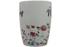 Jumbo Tasse XL 350 ml mit Schriftzug "World´s best Mom" mit Blumenwiese