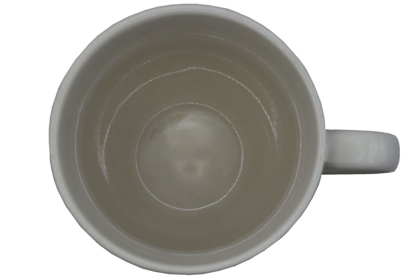 Jumbo Tasse XXL 550 ml mit stilisierten Blumenstrauß und Schriftzug "my happy place"