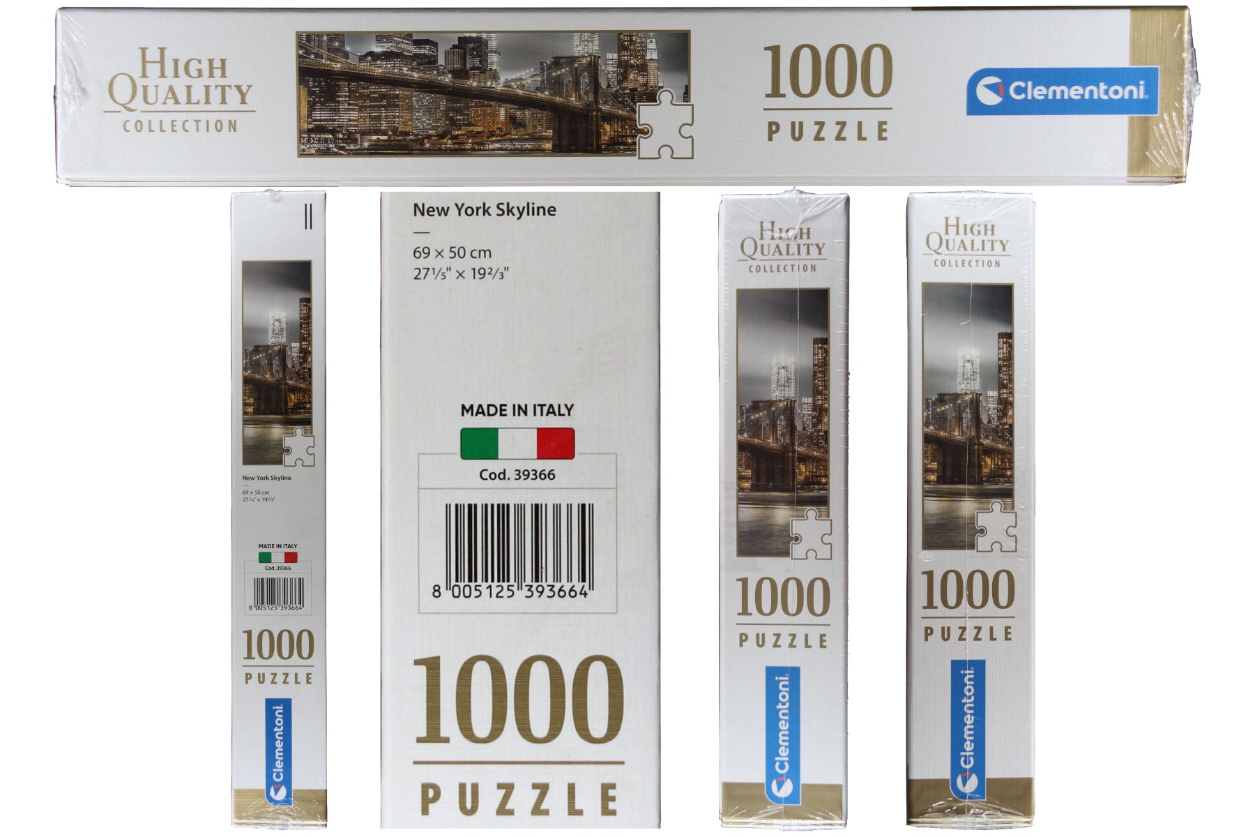 Skyline von New York Manhattan Clementoni Puzzle 1000 Teile 69x50 cm