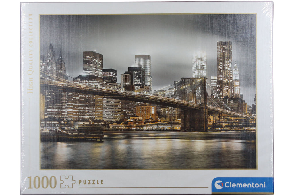 Skyline von New York Manhattan Clementoni Puzzle 1000 Teile 69x50 cm