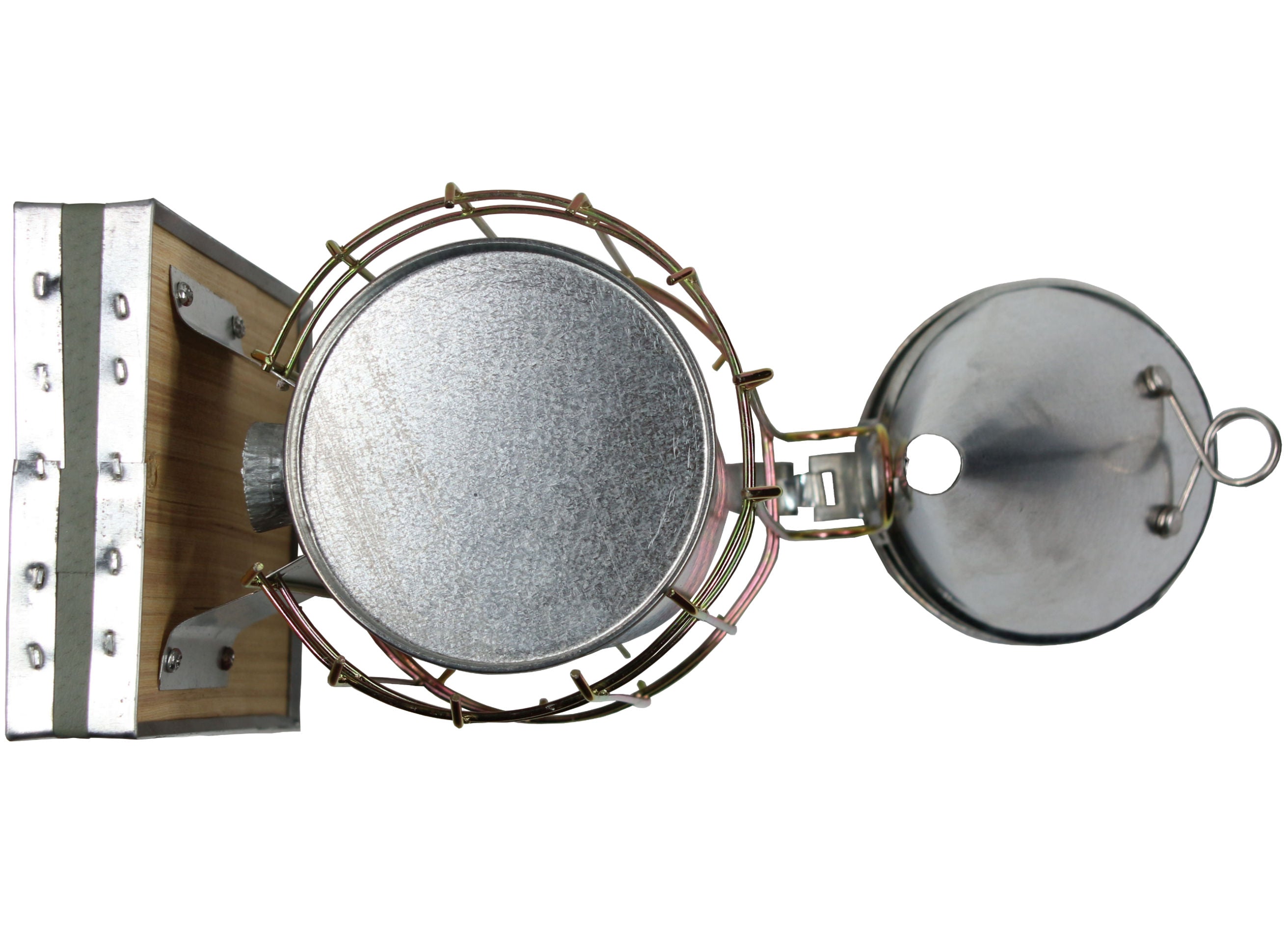 Smoker verzinkt V2 mit 500g Rauchmittel Rauchbläser