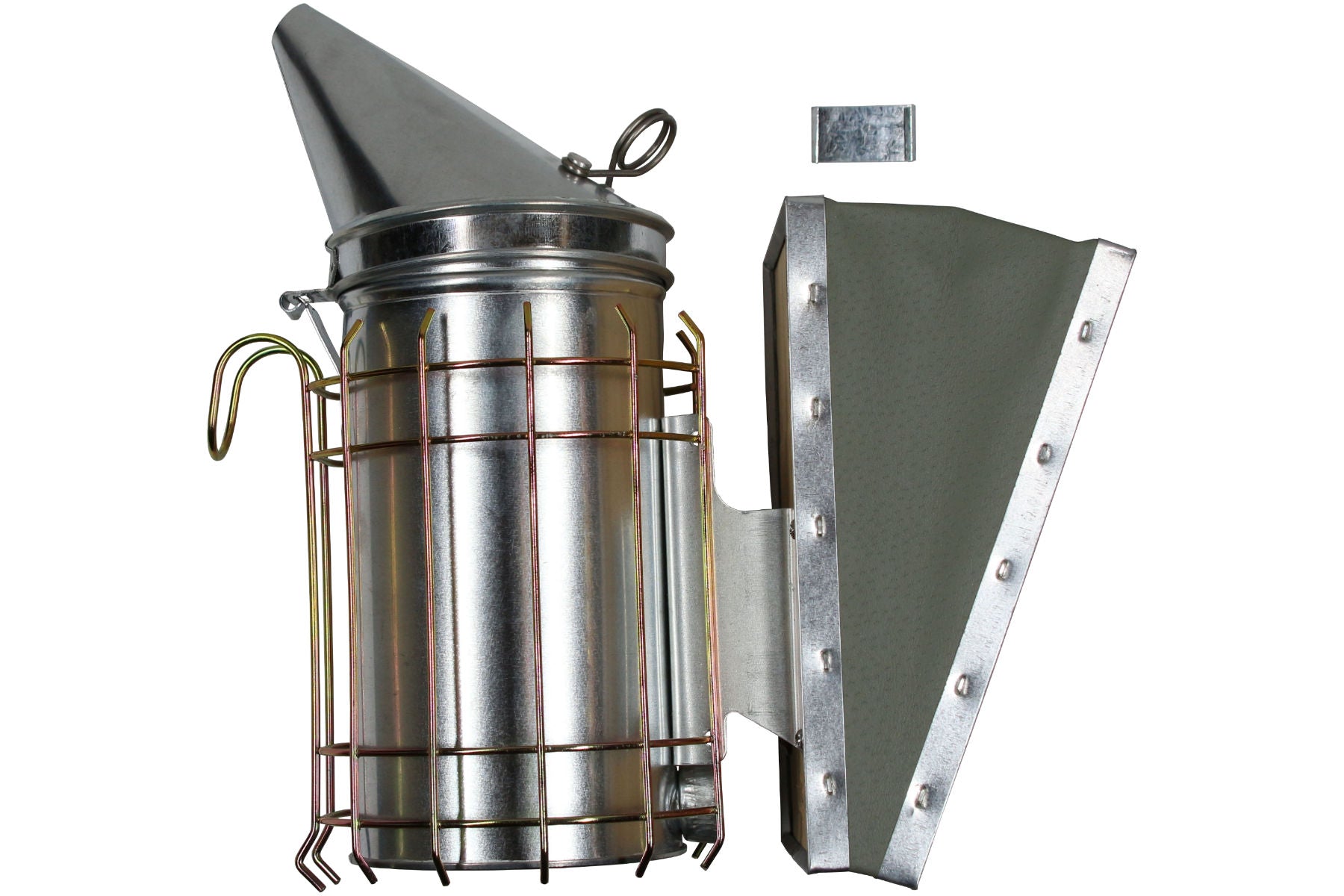 Smoker verzinkt V2 mit 500g Rauchmittel Rauchbläser