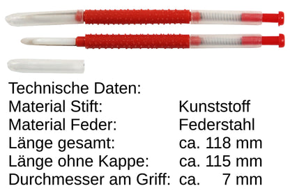 Nicot System Set 81 Teile 50 Weiselnapf mit Umlarvlöffel für Königinnenzucht